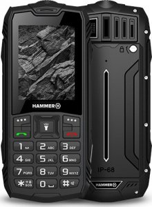 Telefon komórkowy myPhone Hammer Rock Dual SIM Czarny 1