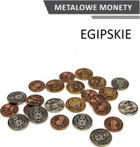 Drawlab Entertainment Metalowe Monety - Egipskie (zestaw 24 monet) 1