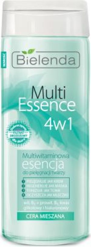 Bielenda Multi Essence Multiwitaminowa esencja do pielęgnacji twarzy 4w1 cera mieszana/tłusta 200ml 1