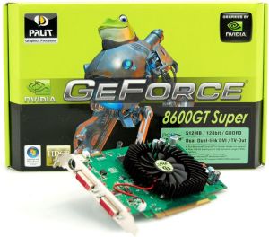 Karta graficzna Palit GeForce 8600 GT 512MB NE8600T+T351 2