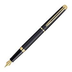 Waterman Füllfederhalter Waterman Hemisphere Matt Schwarz M Blau - S0920730 2