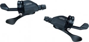 Microshift Manetki MICROSHIFT MARVO, Para, 9.rzędowe(2/3x9), Kompatybilne z Shimano, Xpress Trigger, Bez Wskaźnika Przełożeń (NEW) 2