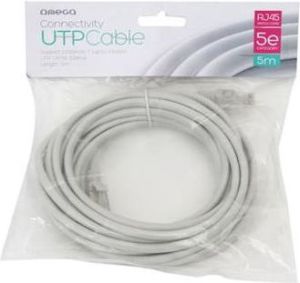 Omega Patchcord Cat5e, 5m, biały (40253) 3