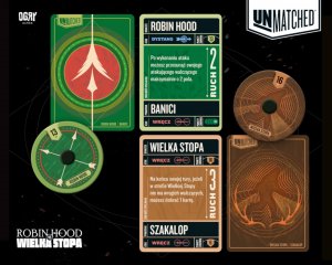 Ogry Games GRA UNMATCHED: ROBIN HOOD vs WIELKA STOPA - OGRY GAMES 2
