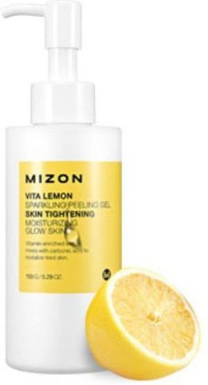 MIZON Vita Lemon Sparkling Peeling Gel - Cytrynowy peeling enzymatyczny 150ml 1