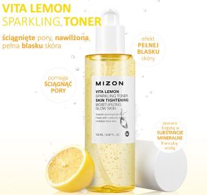 MIZON Tonik cytrynowy - Vita Lemon Sparkling Toner 2