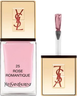 Yves Saint Laurent La Laque Couture Nail Laquer lakier do paznokci 25 Rose Romantic 10ml 1