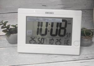 Seiko Zegar Seiko QHL089W Termometr Higrometr 21 x 15 cm 3