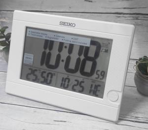 Seiko Zegar Seiko QHL089W Termometr Higrometr 21 x 15 cm 4