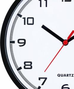 MPM Zegar ścienny MPM E01.2477.90 fi 20 cm Czytelny 2