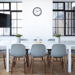 MPM Zegar ścienny MPM E01.2477.90 fi 20 cm Czytelny 9