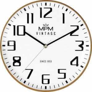 MPM Zegar ścienny MPM E01.4201.51 fi 30 cm Czytelny 1
