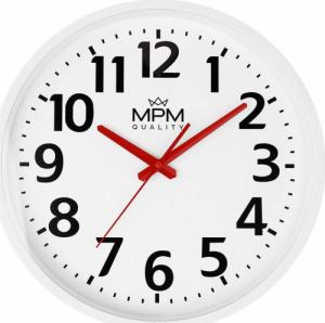 MPM Zegar ścienny MPM E01.4205.0000 fi 35 cm Czytelny 1