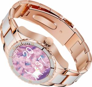 Smartwatch Rubicon RNCE82 Różowe złoto  (RNCE82) 2