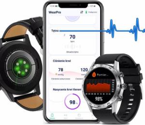 Smartwatch Rubicon RNCE84 Srebrny  (RNCE84) 7