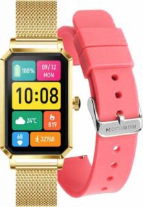 Smartwatch Rubicon RNCE86 Złoty + różowy pasek 1