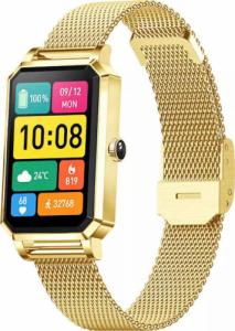 Smartwatch Rubicon RNCE86 Złoty + różowy pasek 3