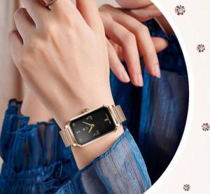 Smartwatch Rubicon RNCE86 Różowo złoty + różowy pasek 10