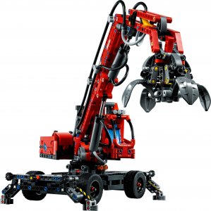 LEGO Technic Dźwig z chwytakiem (42144) 8