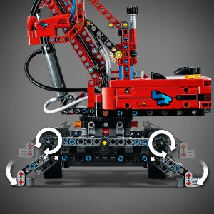 LEGO Technic Dźwig z chwytakiem (42144) 11