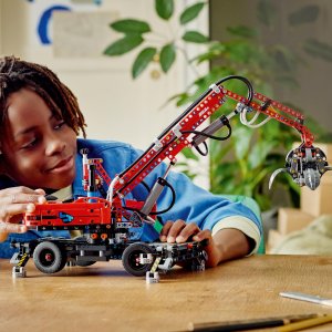 LEGO Technic Dźwig z chwytakiem (42144) 6