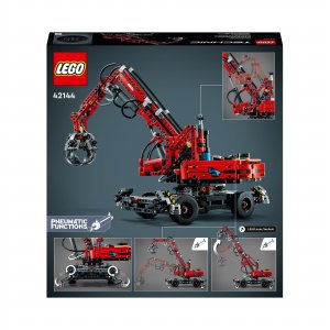 LEGO Technic Dźwig z chwytakiem (42144) 7