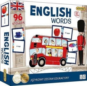 Adamigo English words - językowy zestaw edukacyjny 1