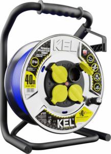 Plastrol Przedłużacz bębnowy SCHUKO 4x2p+Z IP44 16A 3x2,5 40m BLUE 2