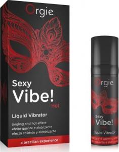 BoT ŻEL-SEXY VIBE! HOT - LIQUID VIBRATOR - 15 ML 1