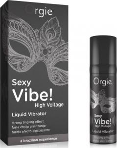 BoT ŻEL-SEXY VIBE! HIGH VOLTAGE - LIQUID VIBRATOR - 15 ML 1