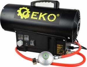 Geko Nagrzewnica gazowa z reduktorem i termostatem 20 kW 5837 6