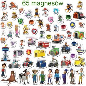 Aston Active Psi Patrol. Wielka przygoda - zestaw magnesów 3