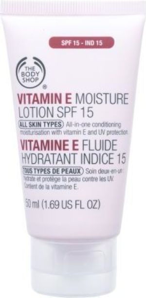 The Body Shop Vitamin E Moisture Lotion SPF15 Krem do twarzy 50ml 1