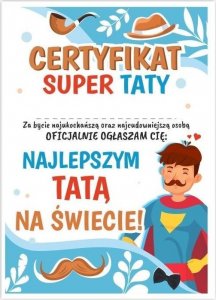 LearnHow Certyfikat A4 Super Taty 10szt 1