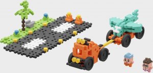 Marioinex Klocki Mini Waffle 148 el. Pokaz lotniczy 4