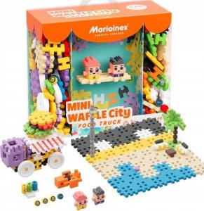 Marioinex Klocki Mini Waffle City: 148el Food Truck 2