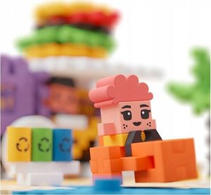 Marioinex Klocki Mini Waffle City: 148el Food Truck 8