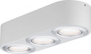 Lampa sufitowa Paulmann Argun Oprawa sufitowa LED 3x4,8W Biały Matowy / Aluminium Szczotkowane 1