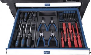 Wózek narzędziowy Scheppach 7 szuflad z wyposażeniem (SCH5909304900) 7