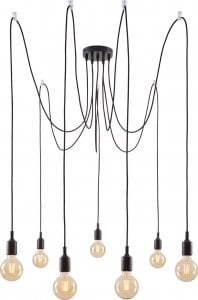 Lampa wisząca Paulmann Neordic Ketil Lampa wisząca max. 7x20W E27 Czarny 230V silikon/Metal 1