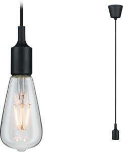 Lampa wisząca Paulmann Ketil Lampa wisząca IP44 max. 1x20W E27 Czarny 230V silikon/Tworzywo sztuczne 1