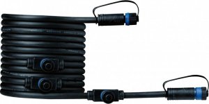 Paulmann Outdoor Plug + Shine Przewód łączący  IP68 5m 1in-4out 2x1,5mm2 czarny 1