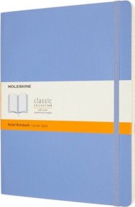 Moleskine Notes MOLESKINE Classic XL (19x25 cm) w linie, miękka oprawa, hydrangea blue, 192 strony, niebieski 1