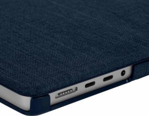 Etui Incase Incase Textured Hardshell in Woolenex - Materiałowa obudowa MacBook Pro 16" (2021) (kobaltowy) 9