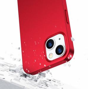 Joyroom Joyroom 360 Full Case etui pokrowiec do iPhone 13 obudowa na tył i przód + szkło hartowane czerwony (JR-BP927 red) 6