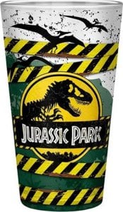 ABYstyle Szklanka - Jurassic Park - Danger High Voltage 1