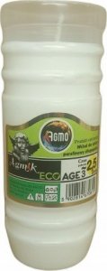AGMO Wkład parafinowy do zniczy eko agmik 2,5 dni 1