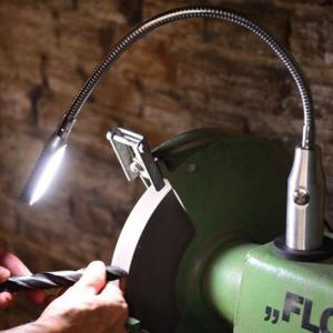 bauer & bcker Lampa warsztatowa Glanzlicht ze ściemniaczem 90x30mm Bauer + Bcker 5