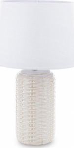 Lampa stołowa Art-Pol Lampa stołowa biała ceramiczna H: 44 cm 1