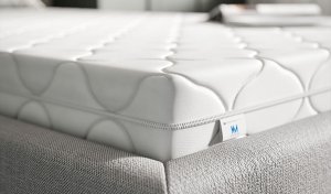 Tompol Materac 90x200 piankowy z kokosem 10 cm Kokos Max z pokrowcem wygodny H2 H3 4